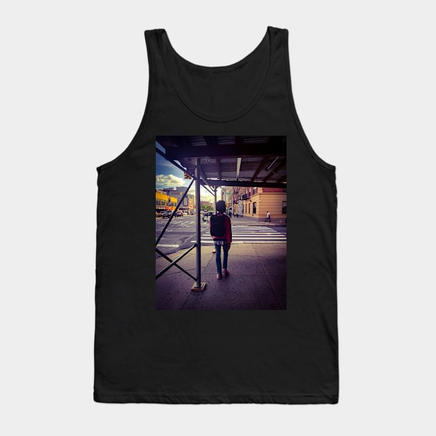 Harlem Street Manhattan NYC Tank Top by eleonoraingrid